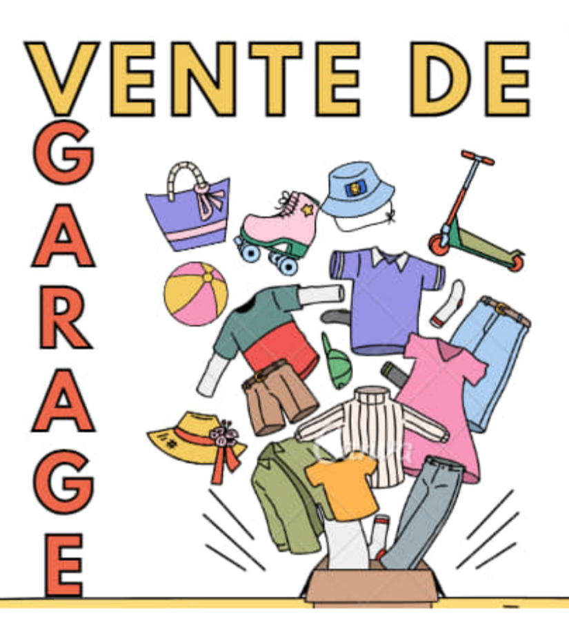 Vente de garage · couverture