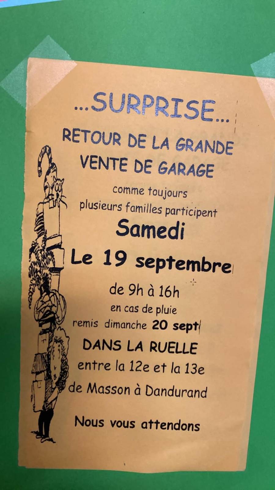 SUPER VENTE GARAGE PLUSIEURS FAMILLES ROSEMONT · photo 3