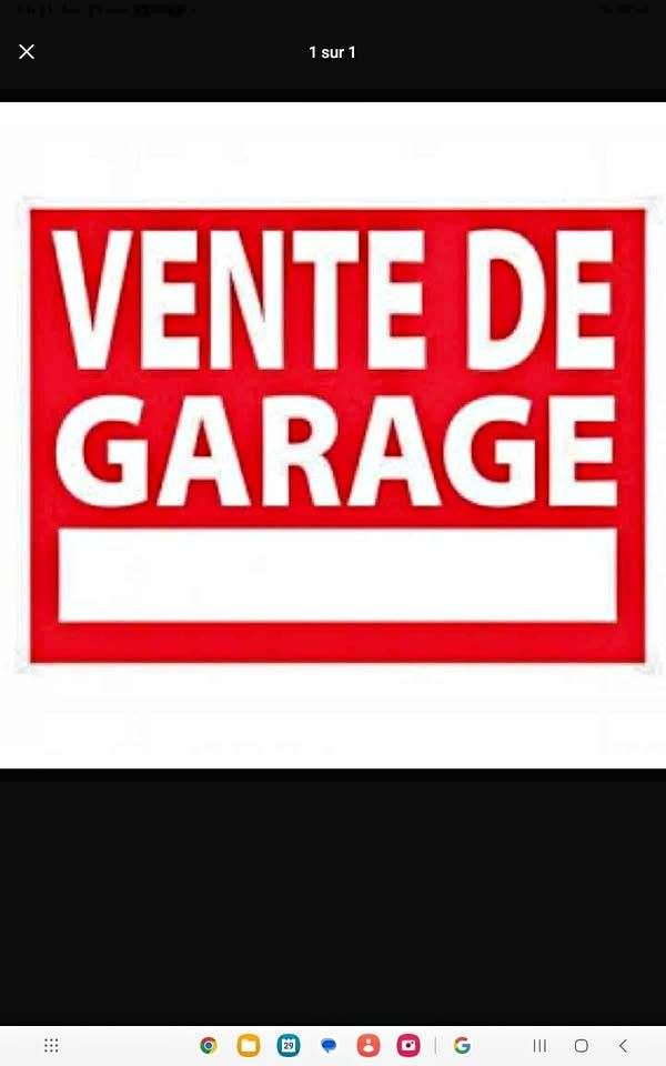 Vente de garage multiples · couverture