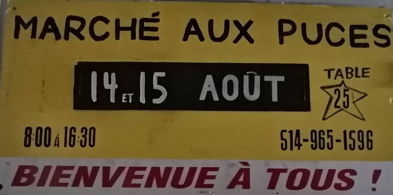 Marche aux puces · couverture