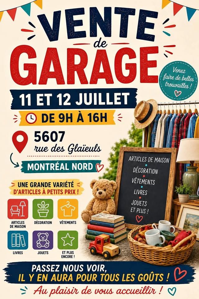 VENTE DE GARAGE · couverture