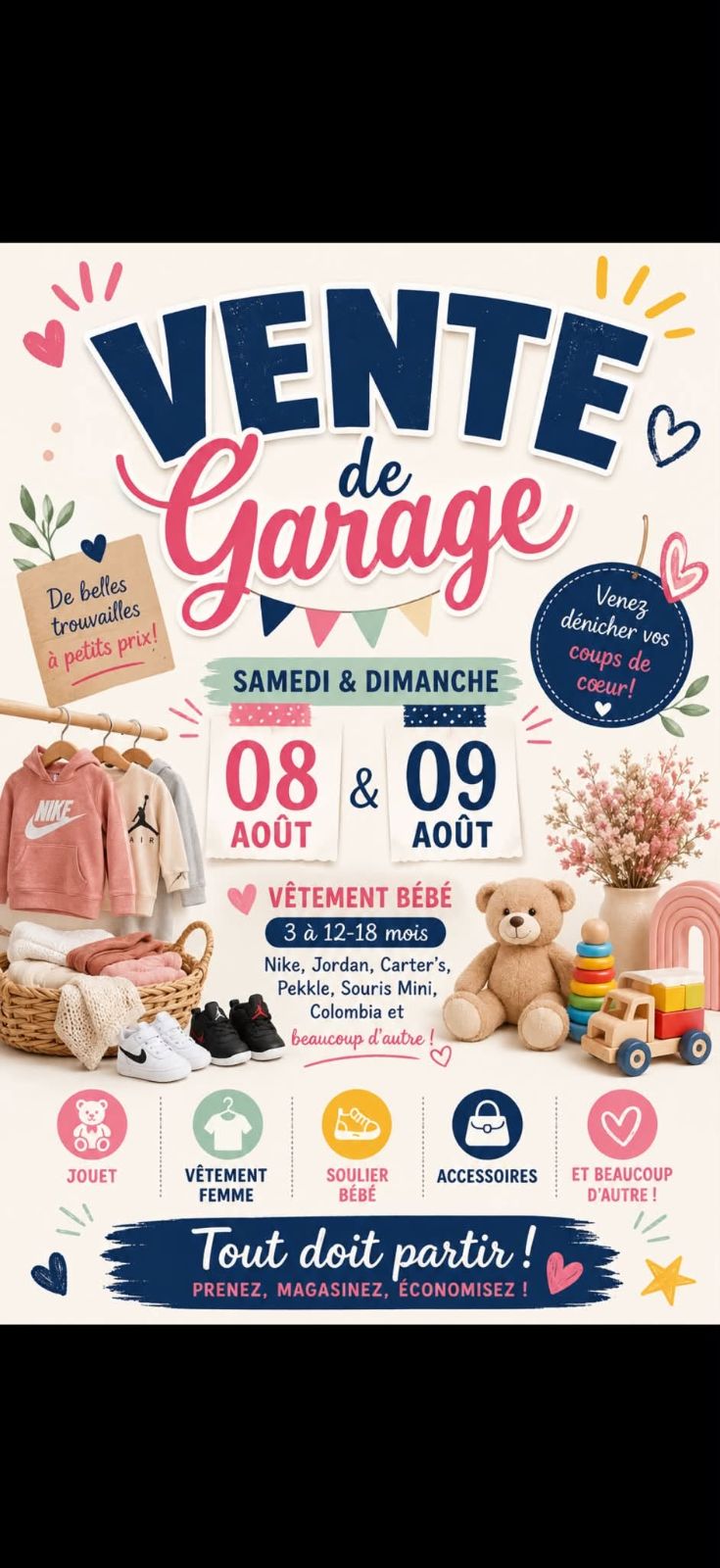 Vente de garage · couverture